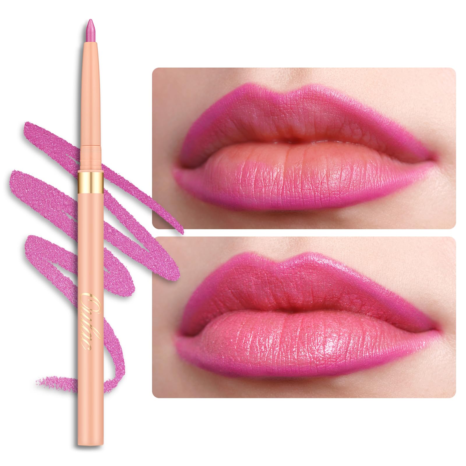 Oulac front packaging showing LL09 Lilac Love Pink and benefits
