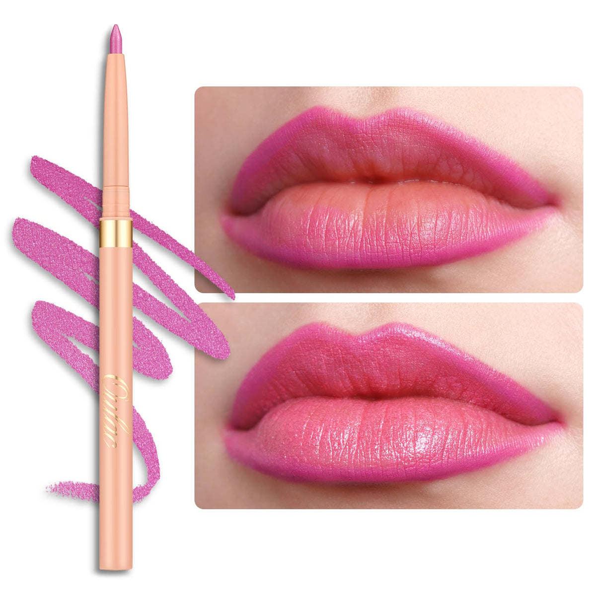 Oulac front packaging showing LL09 Lilac Love Pink and benefits