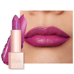 Oulac front packaging showing shade PG08 Aquatic and glossy benefit