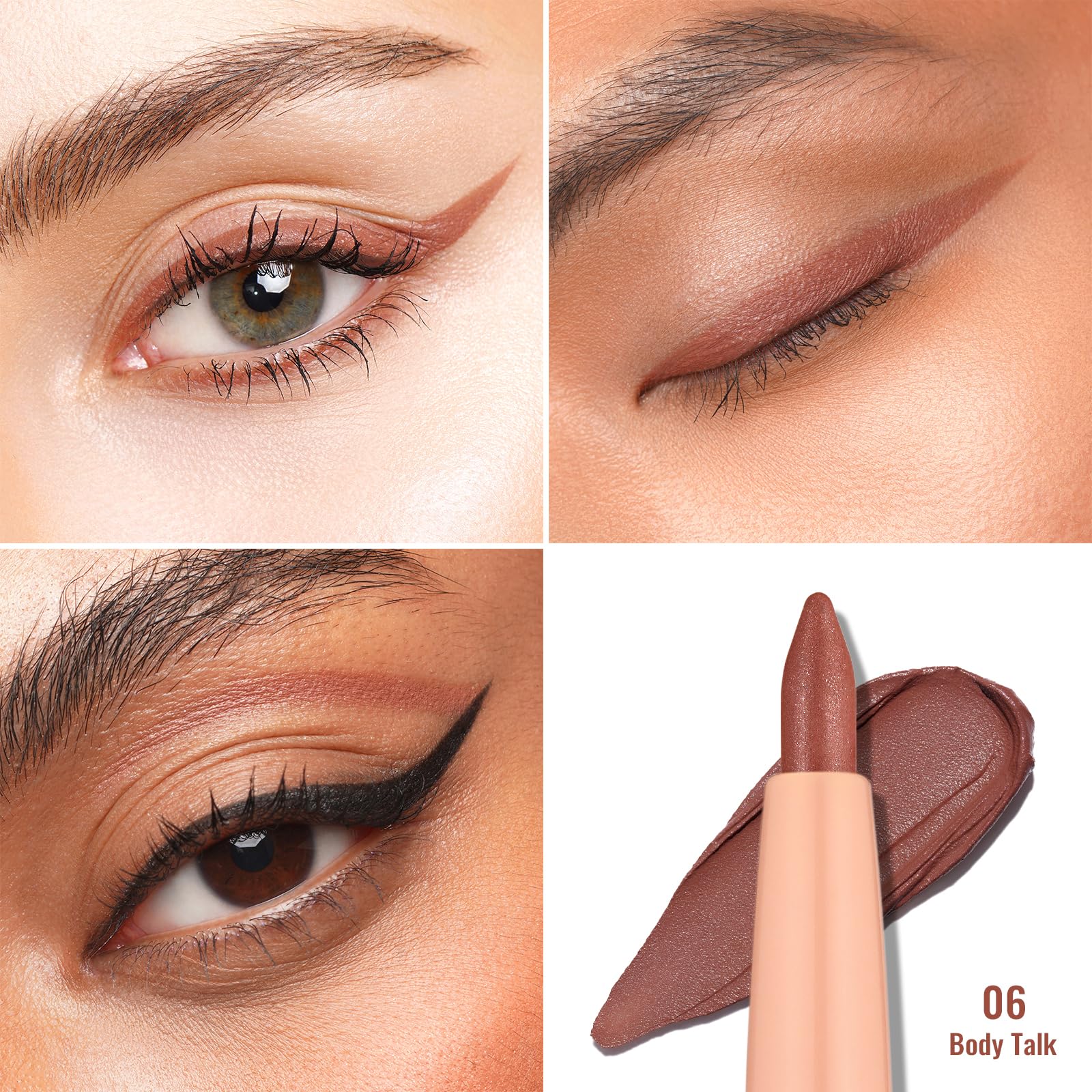 Oulac eyeliner in hand demonstrating precise application control