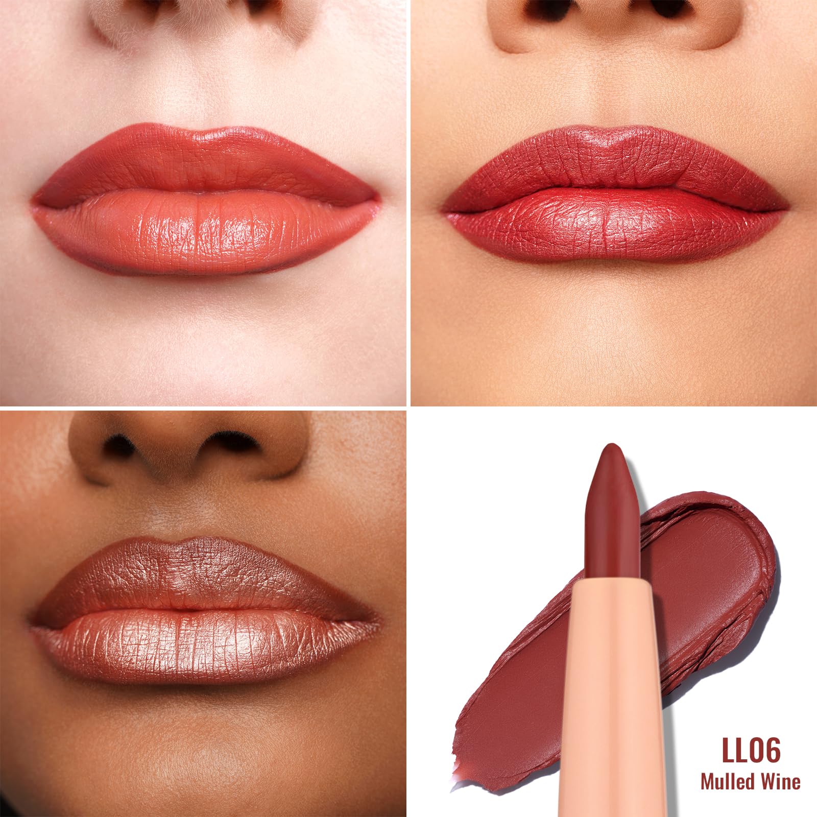 Oulac lipliner held in hand to show pocketable size and travel readiness