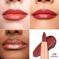 Oulac lipliner held in hand to show pocketable size and travel readiness