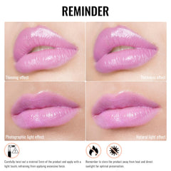 Oulac lipstick held in hand showing compact size and travel-friendly benefit