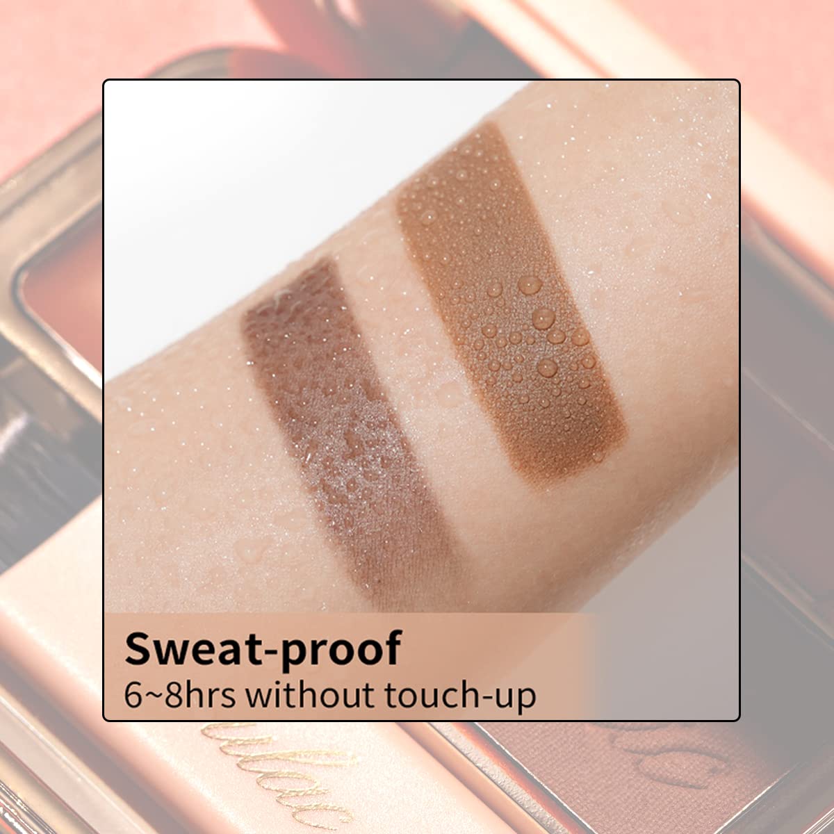Oulac pomade texture closeup showing creamy pigmentation and control