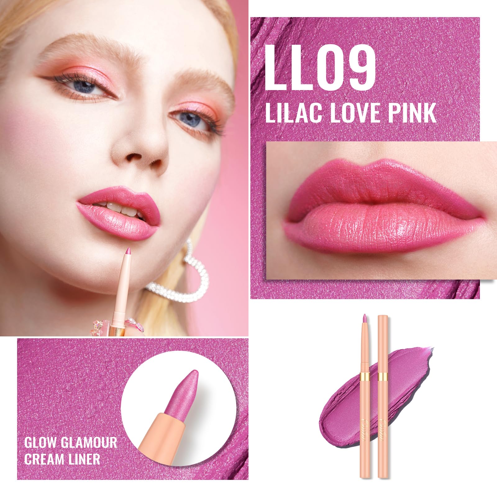 Oulac retractable tip close-up for precise lining and no sharpening