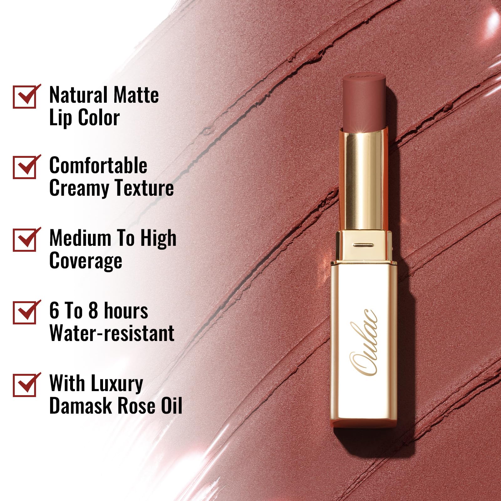 Oulac lifestyle model wearing RM06 for natural look, benefits day-to-night versatility