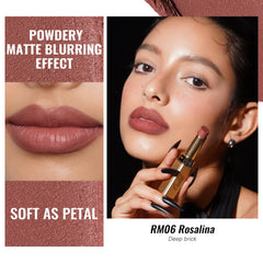 Oulac texture swipe on arm demonstrating pigment payoff, benefits true-to-tone preview