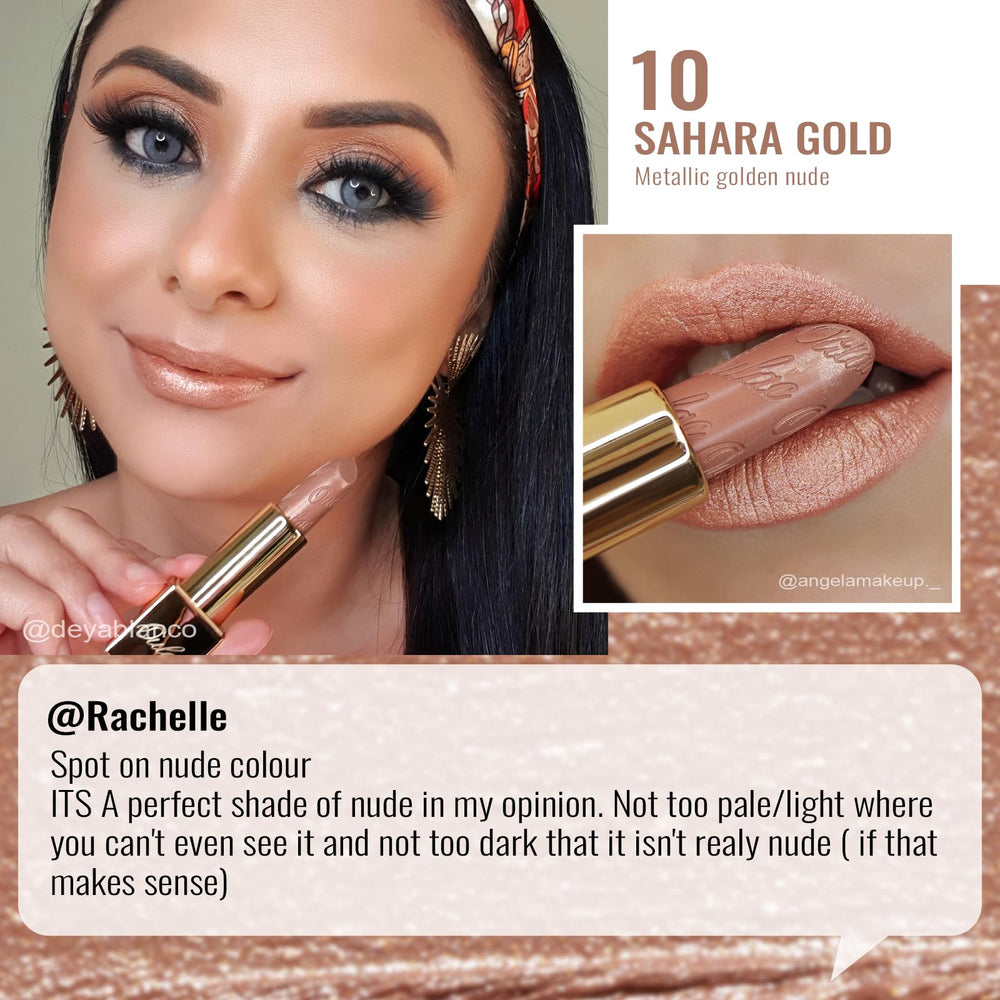 Oulac Sahara Gold texture close-up showing creamy hydrating formula benefit