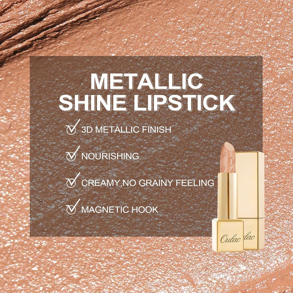 Oulac shade swatch on arm GM01 Serene showing true nude pigment