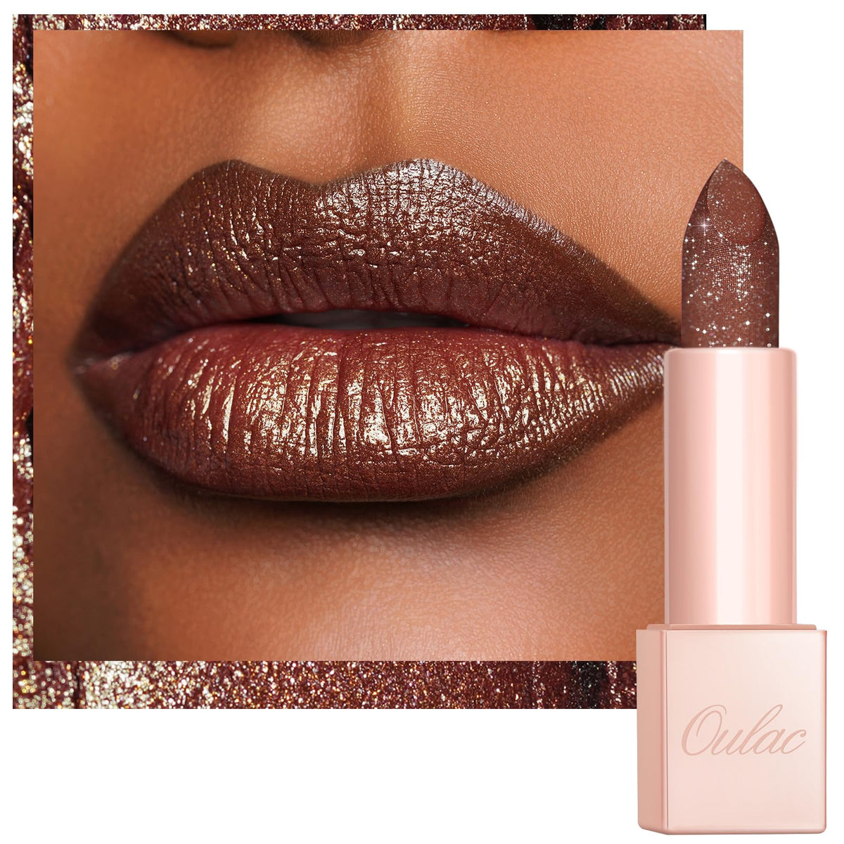 Oulac front packaging showing elegant mirror-finish tube and brand for premium appeal