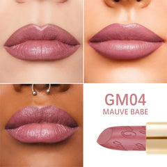 Oulac mauve babe swatch on forearm showing true color payoff and blendability