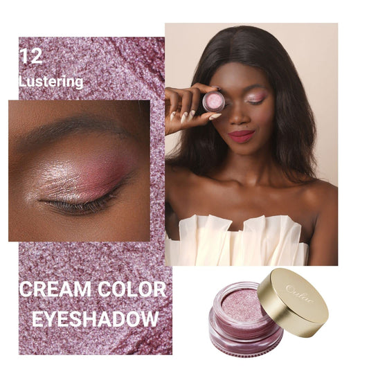Oulac texture close-up swirl highlighting creamy, blendable finish