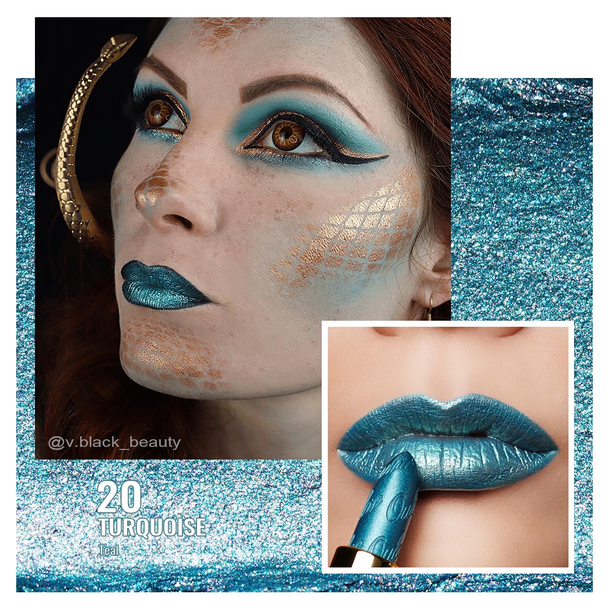 Oulac tube mirror detail highlighting compact design and easy touch-ups