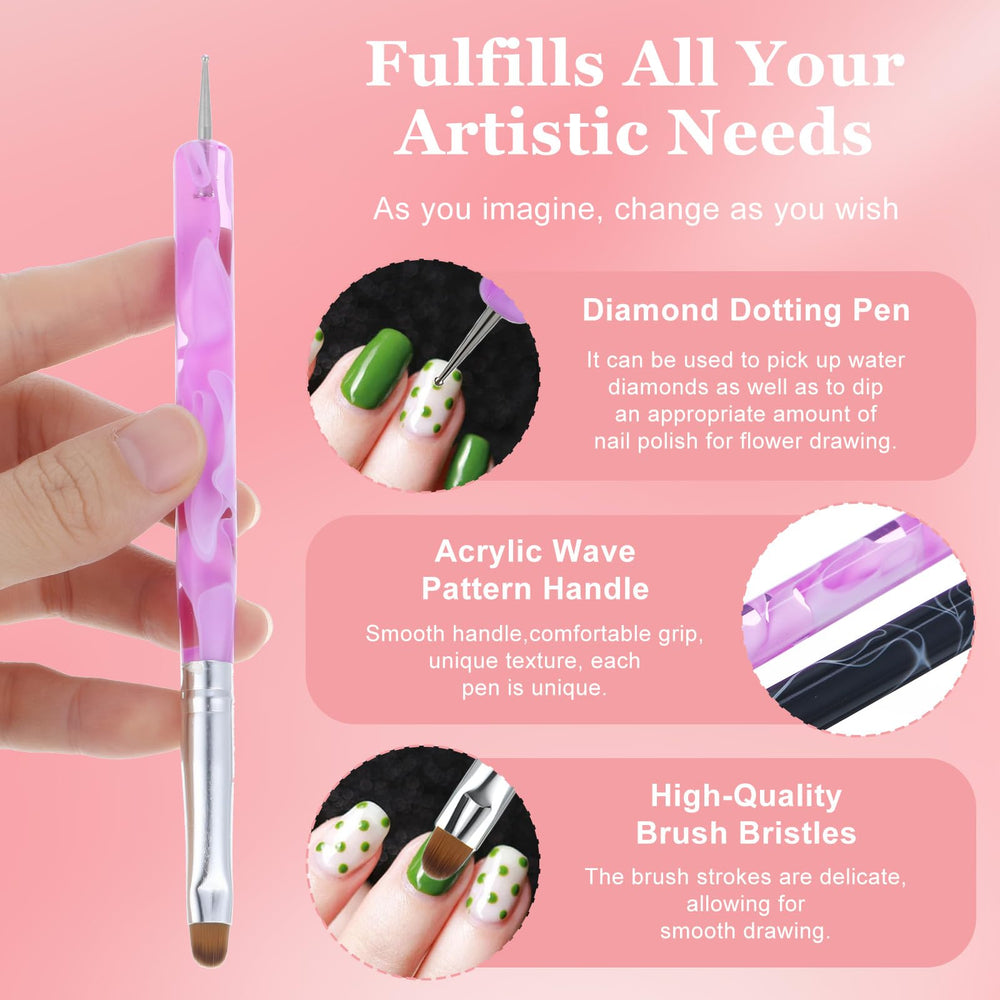 Ouligay dotting tool forming even nail dots to add consistent decorative accents