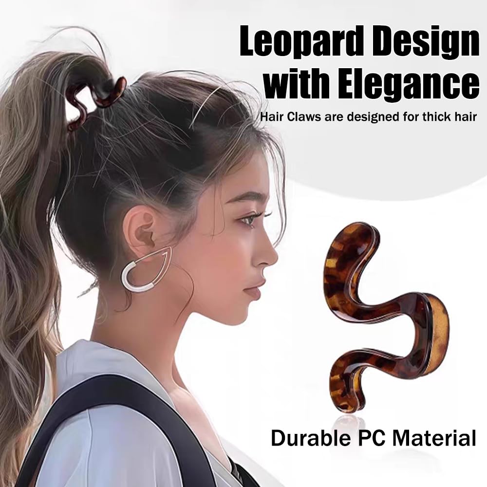 OULIGET clip holding a high ponytail demonstrating secure grip