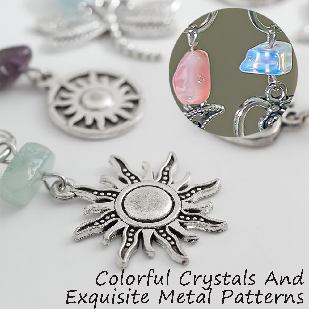 OULIGET rings beside a ruler for scale, clarifies fit for different braid thicknesses