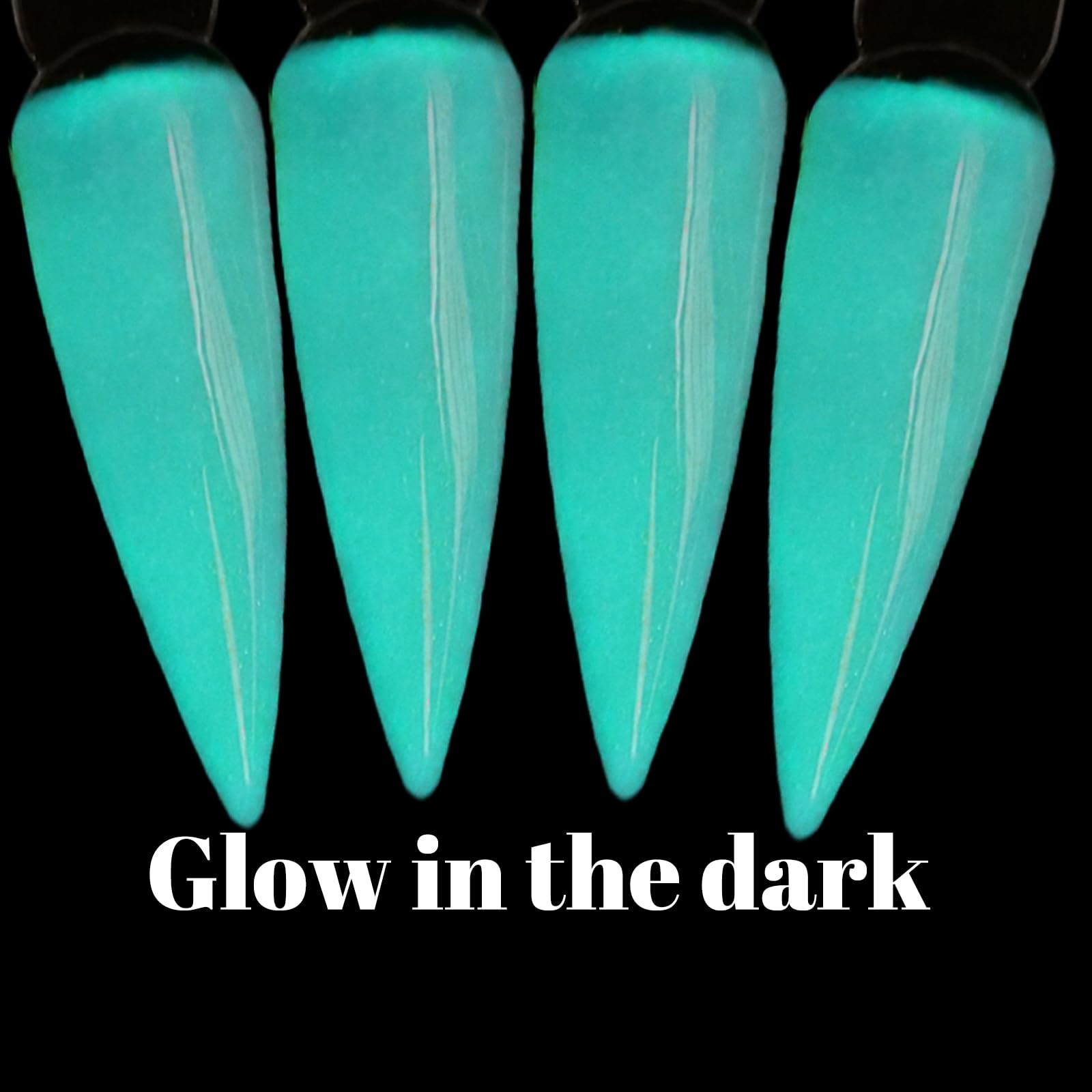 Oumisaya label and included glow glitter jar visible, enhances nighttime sparkle