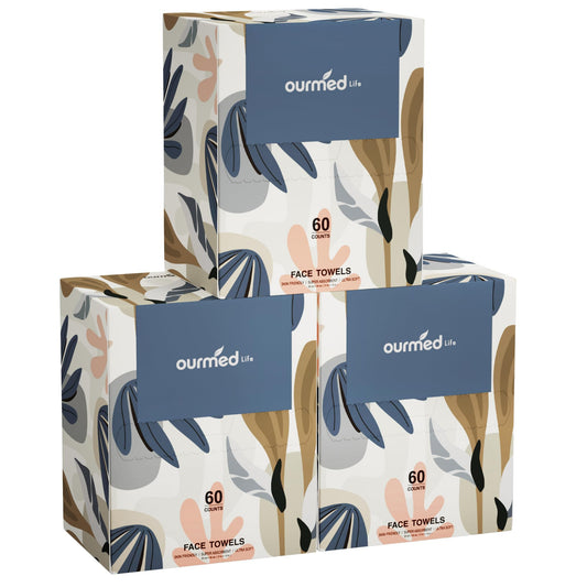 ourmed life front packaging showing count and size, clear product benefit