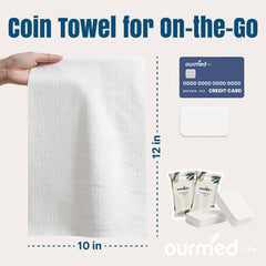 ourmed life single compressed tablet closeup highlighting compact convenience