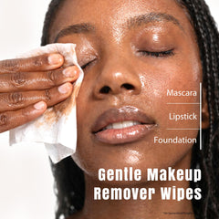 ourmed life wipe texture close-up showing soft plant-based fibers for gentle cleansing