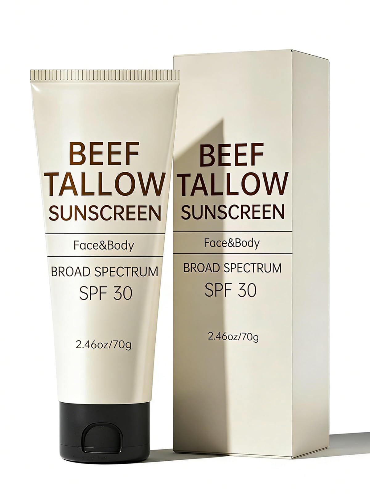 Outccogo front packaging showing compact travel sunscreen, protective and portable