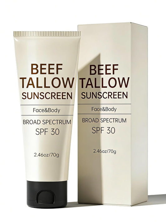 Outccogo front packaging showing compact travel sunscreen, protective and portable