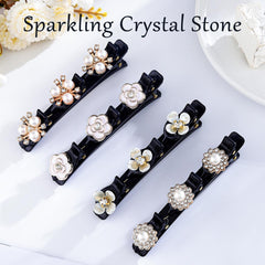 Outyua close-up of crystal stones highlighting shine and decorative texture