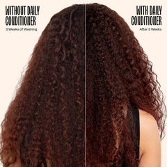 oVertone being applied in shower to damp hair for easy color deposit
