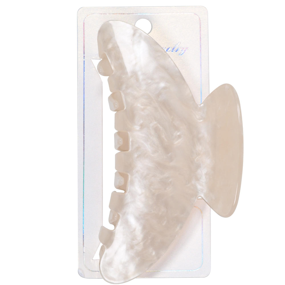 OWIIZI front view marble clip showing elegant finish and strong hold