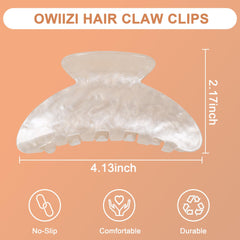 OWIIZI size comparison next to a hand showing practical 4.13-inch scale