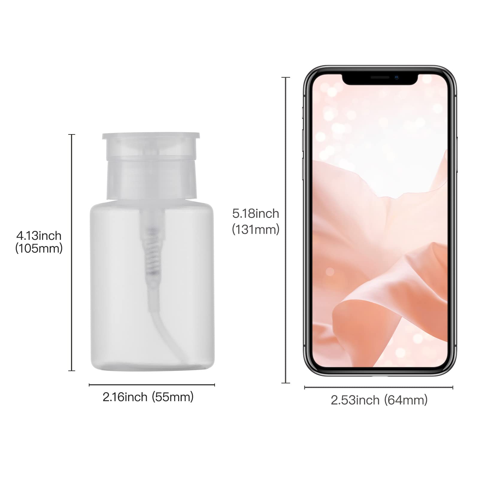 owlyee bottle held in hand for scale showing portable 150ml capacity