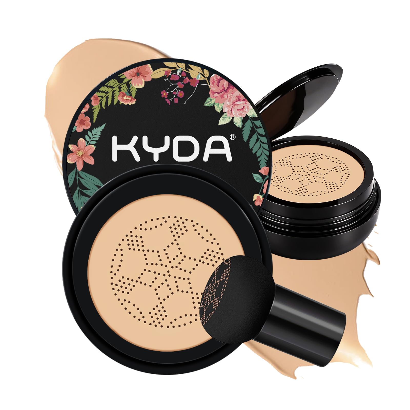 Ownest KYDA front packaging showing compact mushroom cushion and shade