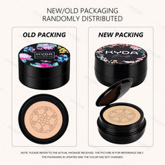 Ownest KYDA next to ruler to show 0.71oz compact size and convenience