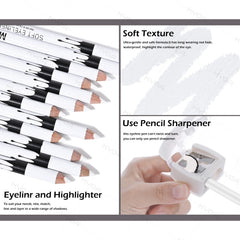 Ownest pencil held in hand to show compact size and travel convenience