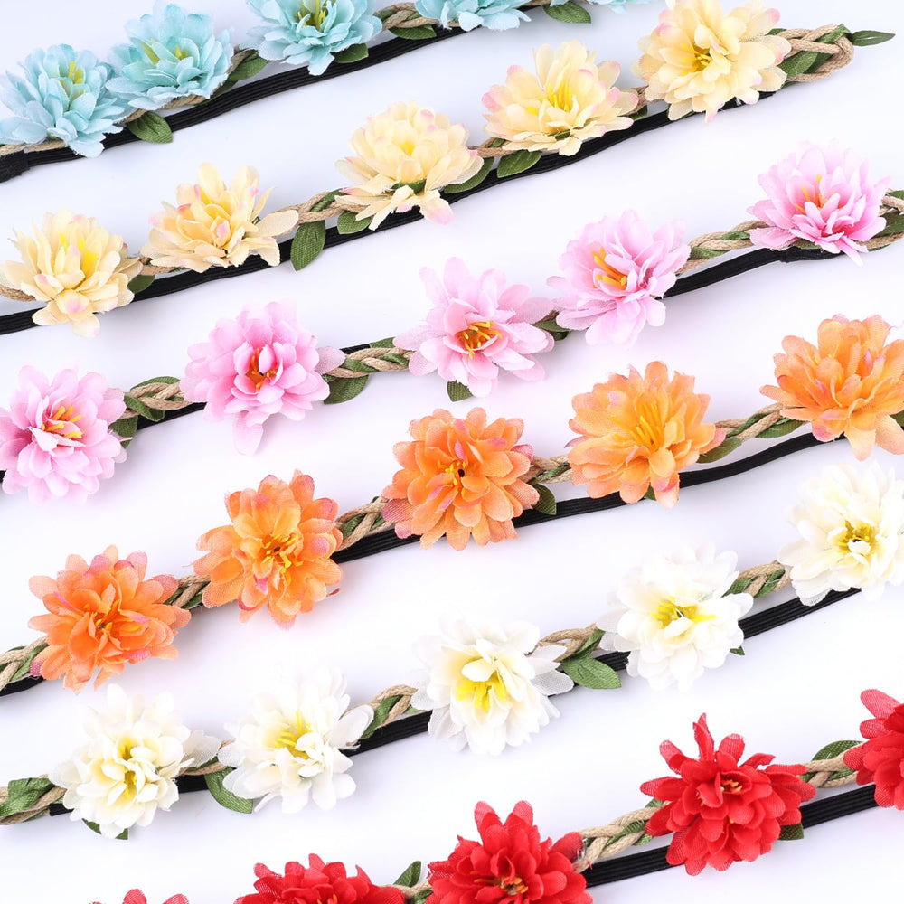 ownoxy crowns arranged on table for wedding styling and group coordination