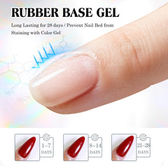 OXXI Professional cured nail finish showing glossy, impact-resistant look