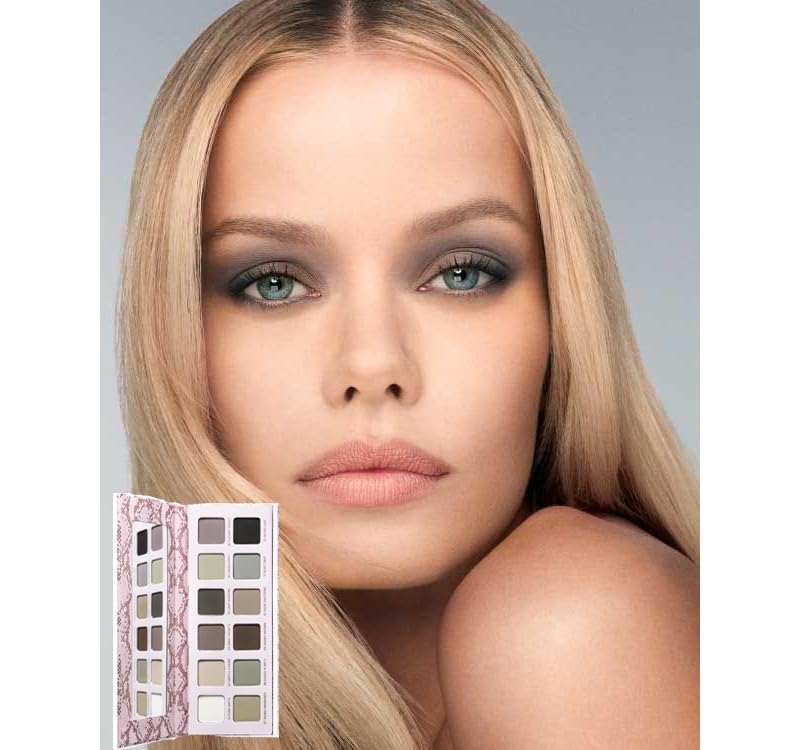 oygcee open palette top-down view showing 12 cool-toned mattes benefit coordinated looks