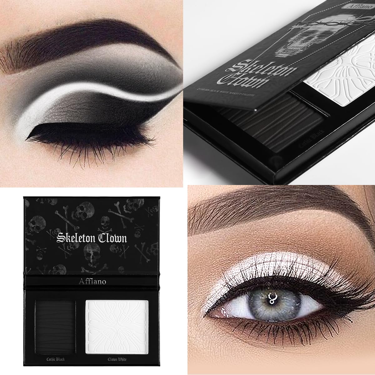 oygcee white pressed powder texture close-up for smooth bright highlights