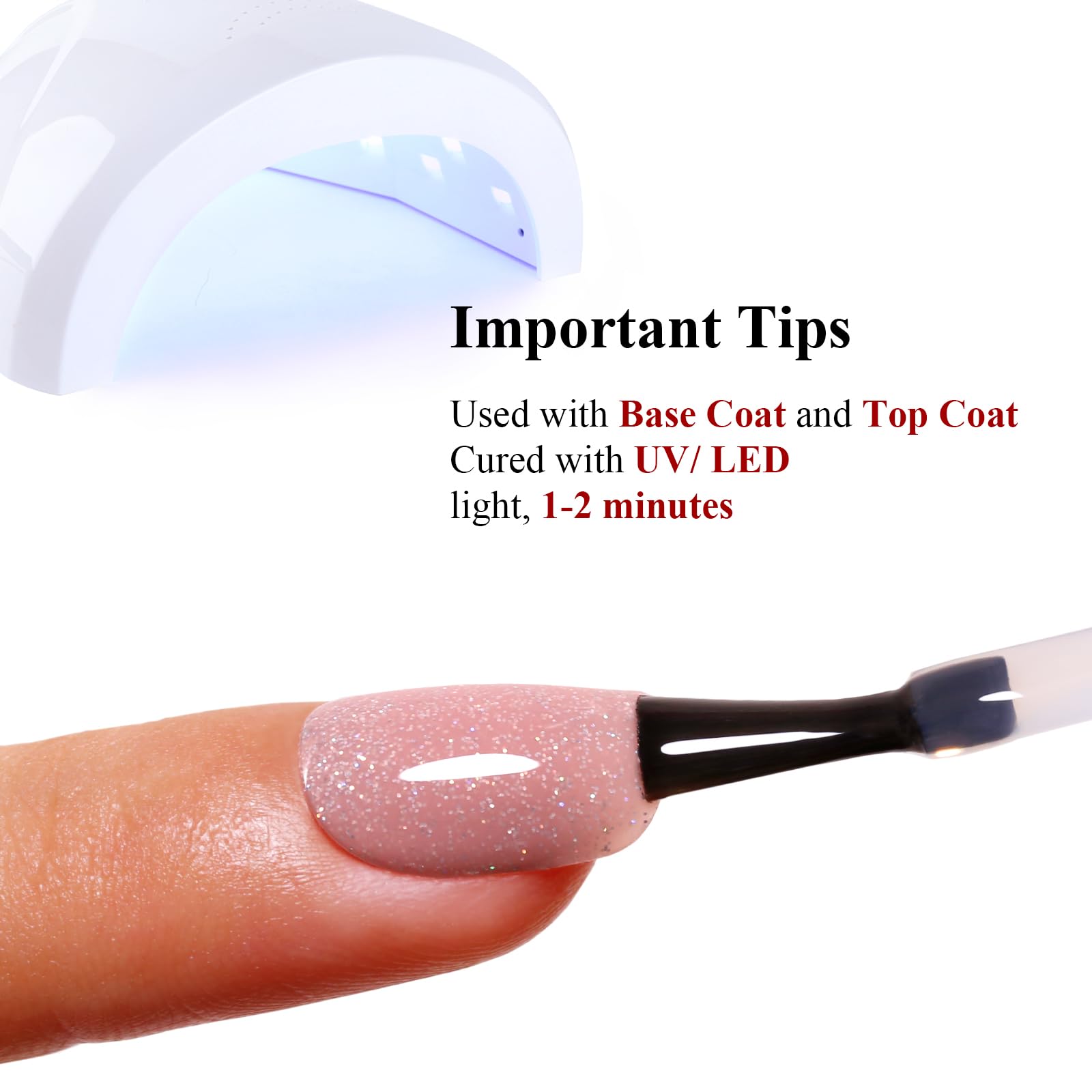 ozzeal brush closeup with smooth bristles, precise application control benefit