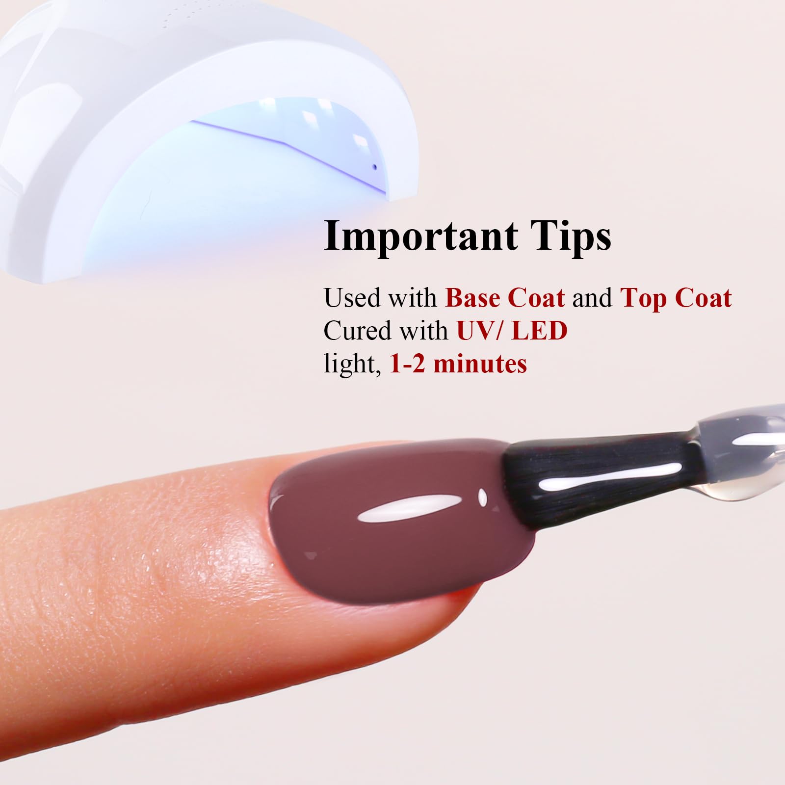 Ozzeal brush stroke detail demonstrating smooth application and even coverage benefit