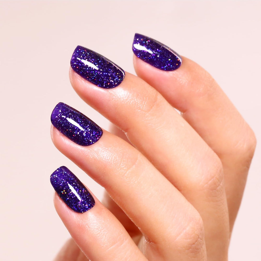 ozzeal close-up glitter texture demonstrating shimmer intensity and visual depth benefit