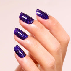 ozzeal close-up glitter texture demonstrating shimmer intensity and visual depth benefit