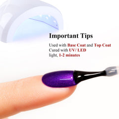 ozzeal nail tip swatch displaying pearl shimmer and accurate color preview benefit