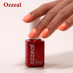 Ozzeal bottle with hand for scale, communicates compact 0.5 fl oz size