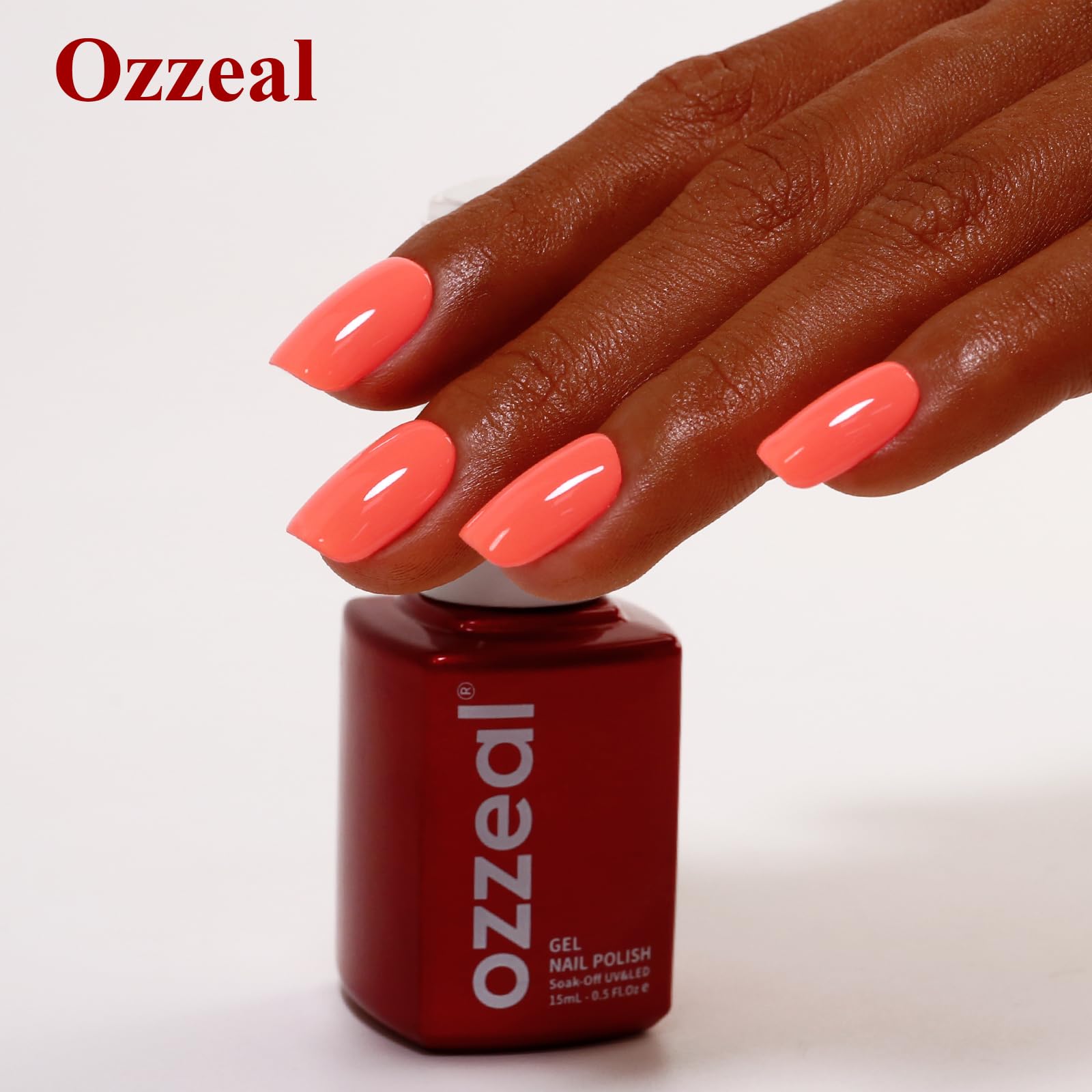 Ozzeal texture closeup showing smooth high‑gloss finish for salon‑quality shine