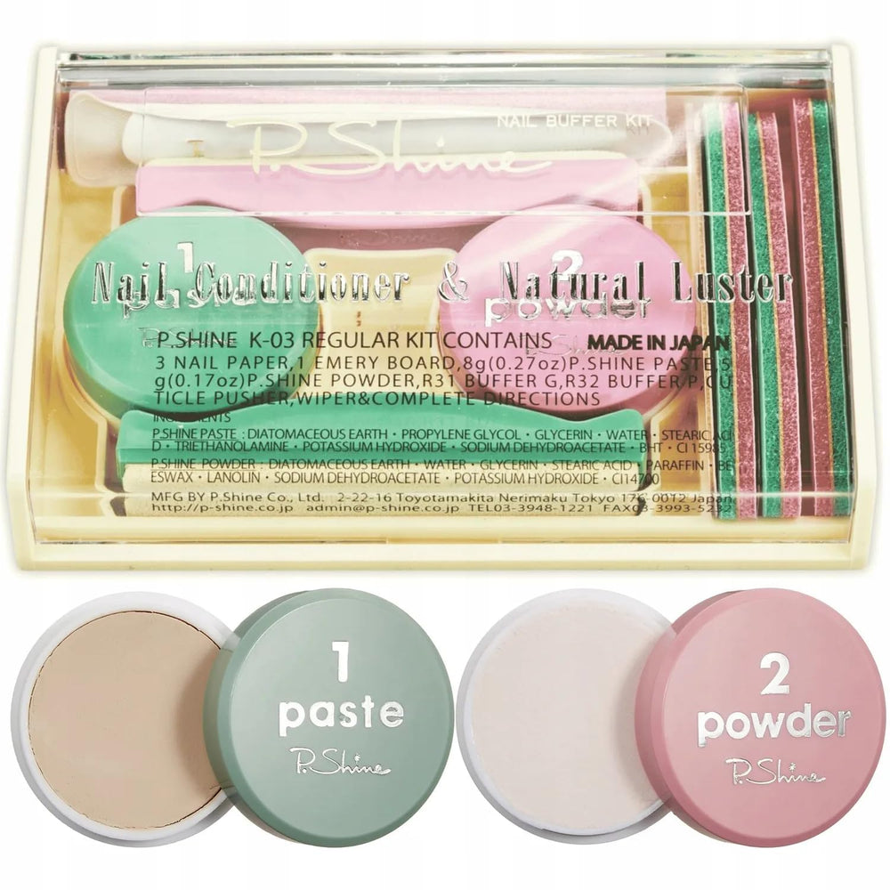 P-Shine paste texture close-up showing creamy consistency for nourishment and smoothing