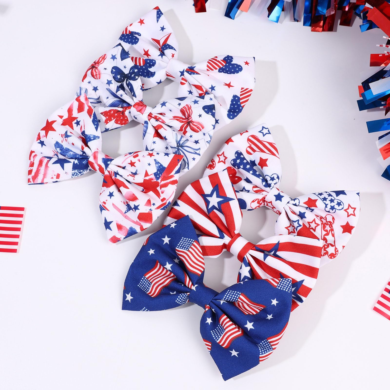 PABOBIT bow worn with parade outfit illustrating celebratory look and easy styling