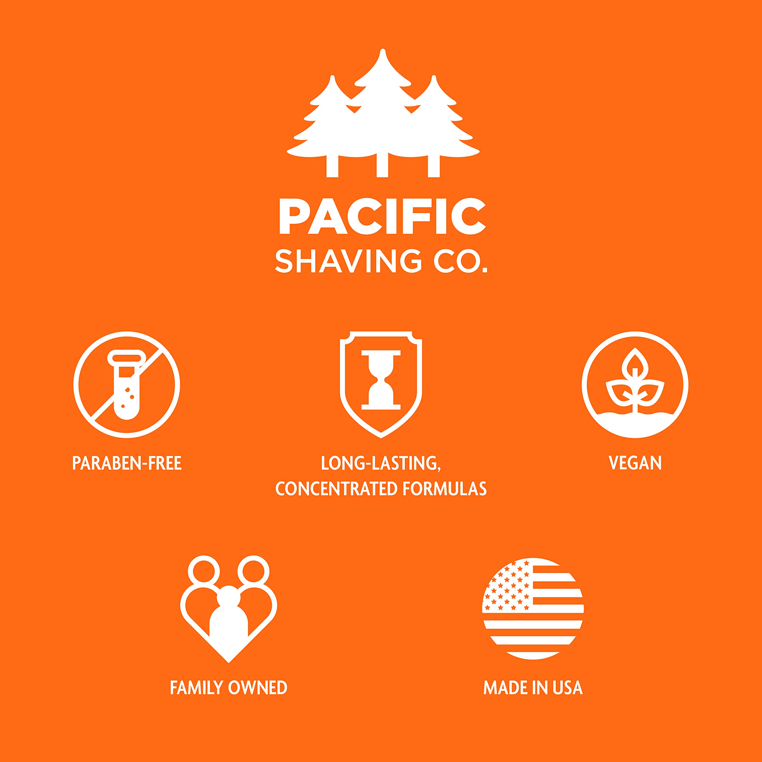 Pacific Shaving Company scrub placed on bathroom shelf to show routine-ready lifestyle
