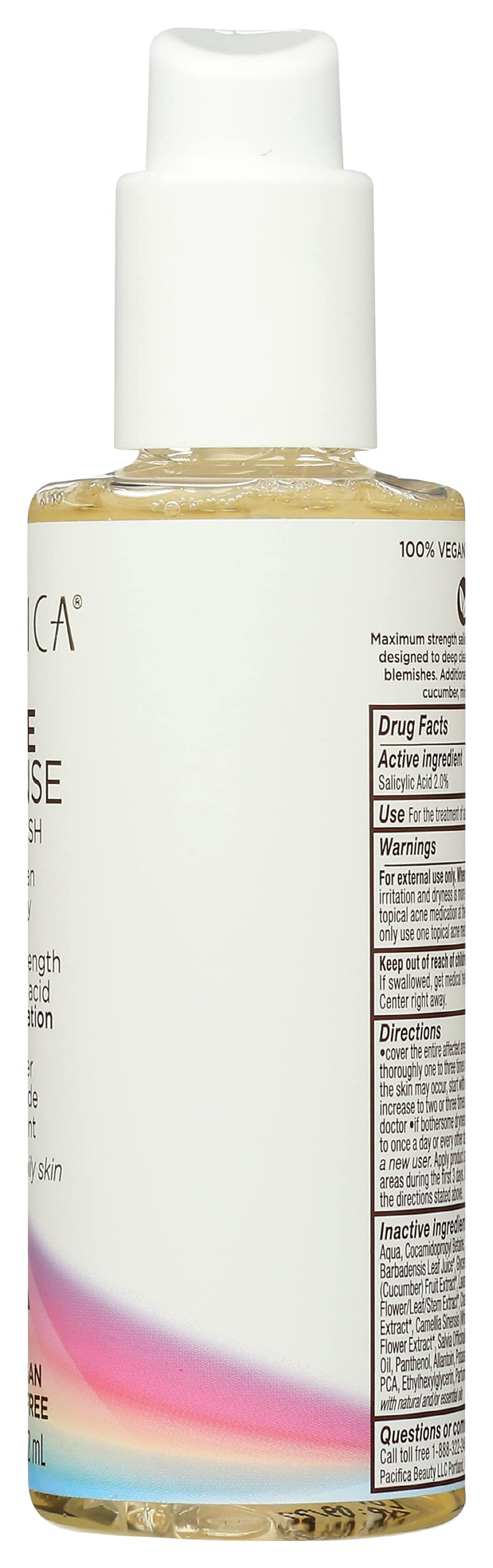 Pacifica cucumber ingredient close-up calming redness and soothing skin