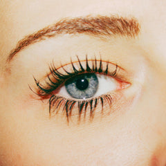 Pacifica Aquarian Gaze texture swipe showing smooth formula that builds length